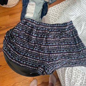 Women pom Pom boho lounge shorts